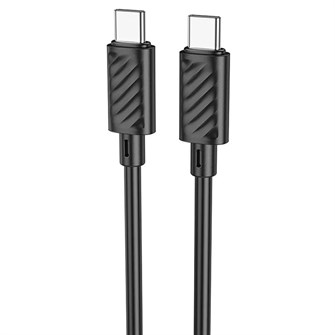 Кабель Type-C - Type-C Hoco X88 (5A, 60W) Черный