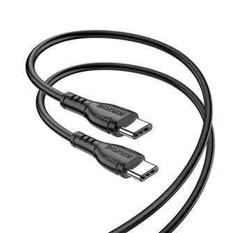 Кабель Type-C - Type-C Borofone BX51 (5A, 60W, PD) Черный