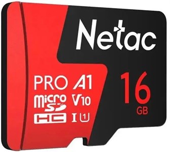 Карта памяти MicroSDHC 16GB Class 10 Netac P500 Extreme Pro 
