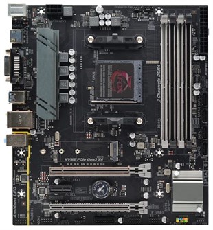 Материнская плата AFOX B550D4-MA5-V2, AM4, B550, 2xDDR4, mAT